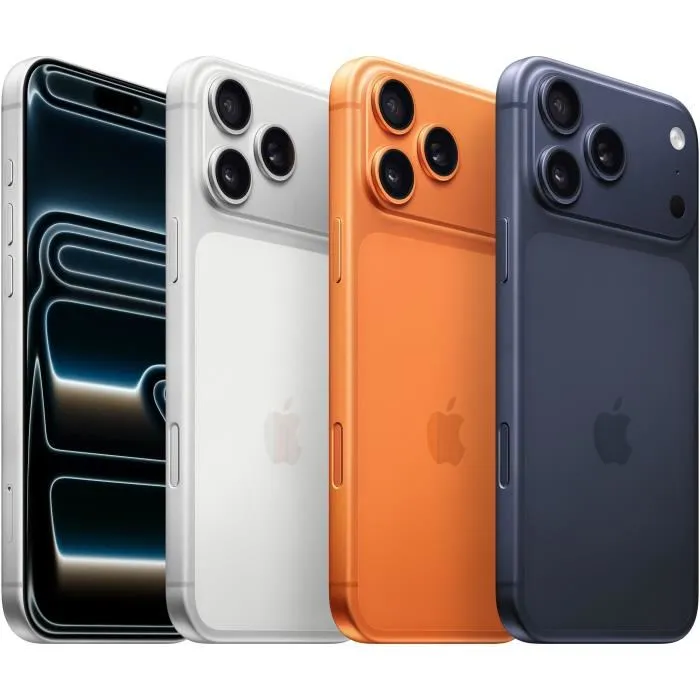 Iphone 17 Pro Max - 256 Go, 12 Go RAM  "6.9'' - Argent